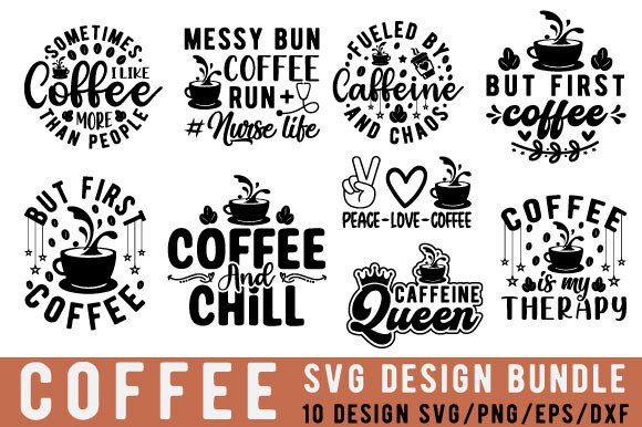 Download Coffee Svg Bundle, Christian Quotes Svg - Coffee svg Collection